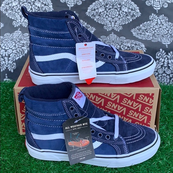 VANS SK8-Hi Mte Navy/True White WMNS - Picture 7 of 16